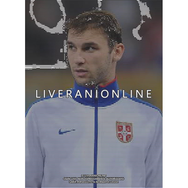 Qualificazioni ai Campionati Europei UEFA EURO 2012 Gruppo C Genova - 12.10.2010 Italia-Serbia Nella Foto:Branislav IVANOVIC /Ph.Vitez-Ag. Aldo Liverani