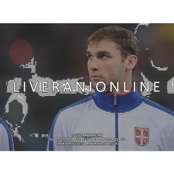 Qualificazioni ai Campionati Europei UEFA EURO 2012 Gruppo C Genova - 12.10.2010 Italia-Serbia Nella Foto:Branislav IVANOVIC /Ph.Vitez-Ag. Aldo Liverani