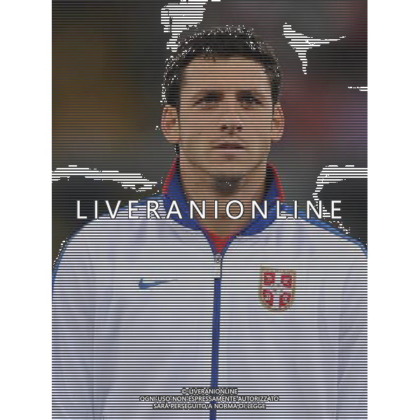 Qualificazioni ai Campionati Europei UEFA EURO 2012 Gruppo C Genova - 12.10.2010 Italia-Serbia Nella Foto:Gojko KACAR /Ph.Vitez-Ag. Aldo Liverani