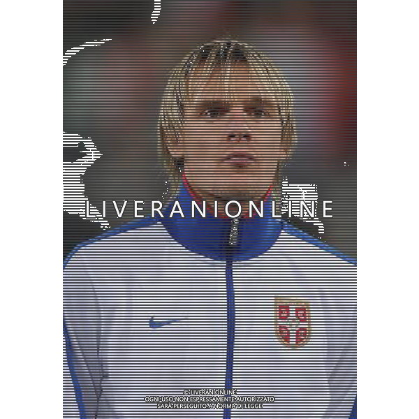 Qualificazioni ai Campionati Europei UEFA EURO 2012 Gruppo C Genova - 12.10.2010 Italia-Serbia Nella Foto:Milos KRASIC /Ph.Vitez-Ag. Aldo Liverani