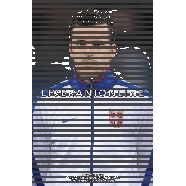 Qualificazioni ai Campionati Europei UEFA EURO 2012 Gruppo C Genova - 12.10.2010 Italia-Serbia Nella Foto:Aleksandar LUKOVIC /Ph.Vitez-Ag. Aldo Liverani