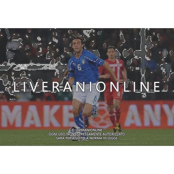 Qualificazioni ai Campionati Europei UEFA EURO 2012 Gruppo C Genova - 12.10.2010 Italia-Serbia Nella Foto:Stefano MAURI /Ph.Vitez-Ag. Aldo Liverani