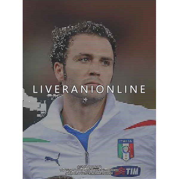 Qualificazioni ai Campionati Europei UEFA EURO 2012 Gruppo C Genova - 12.10.2010 Italia-Serbia Nella Foto:Giampaolo PAZZINI /Ph.Vitez-Ag. Aldo Liverani