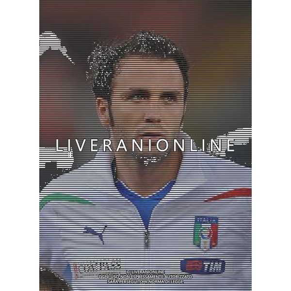 Qualificazioni ai Campionati Europei UEFA EURO 2012 Gruppo C Genova - 12.10.2010 Italia-Serbia Nella Foto:Giampaolo PAZZINI /Ph.Vitez-Ag. Aldo Liverani