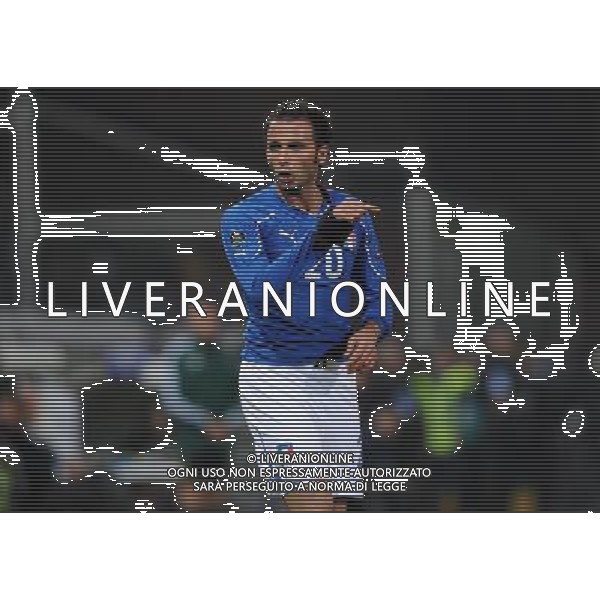 Qualificazioni ai Campionati Europei UEFA EURO 2012 Gruppo C Genova - 12.10.2010 Italia-Serbia Nella Foto:Giampaolo PAZZINI /Ph.Vitez-Ag. Aldo Liverani