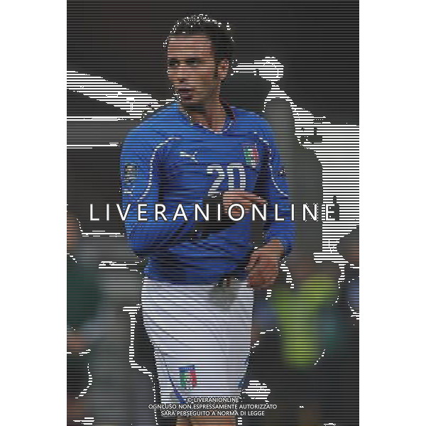 Qualificazioni ai Campionati Europei UEFA EURO 2012 Gruppo C Genova - 12.10.2010 Italia-Serbia Nella Foto:Giampaolo PAZZINI /Ph.Vitez-Ag. Aldo Liverani