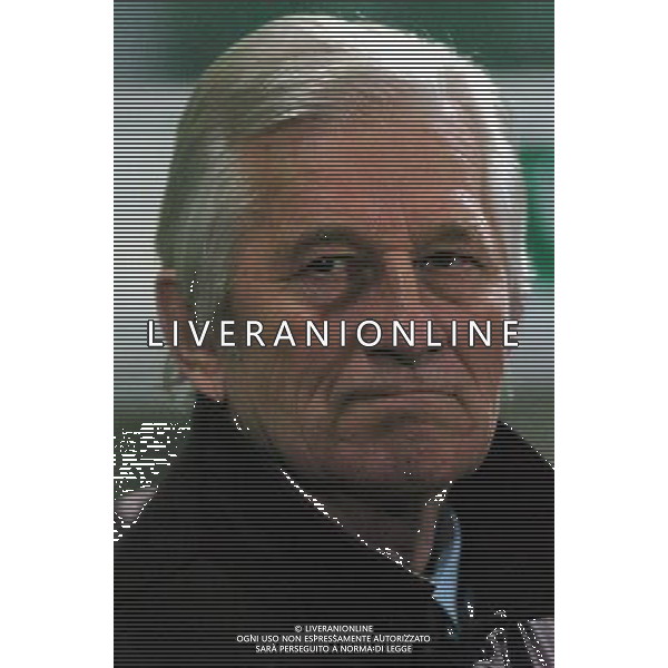 Palermo 18/02/2004 Italia-Repubblica Ceca Amichevole Nazionale nella foto Karel Brueckner allenatore* Agenzia Aldo liverani
