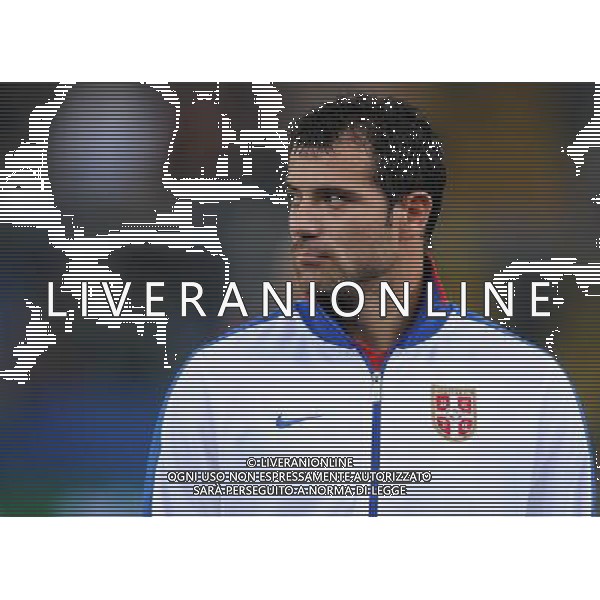 Qualificazioni ai Campionati Europei UEFA EURO 2012 Gruppo C Genova - 12.10.2010 Italia-Serbia Nella Foto:Dejan STANKOVIC /Ph.Vitez-Ag. Aldo Liverani