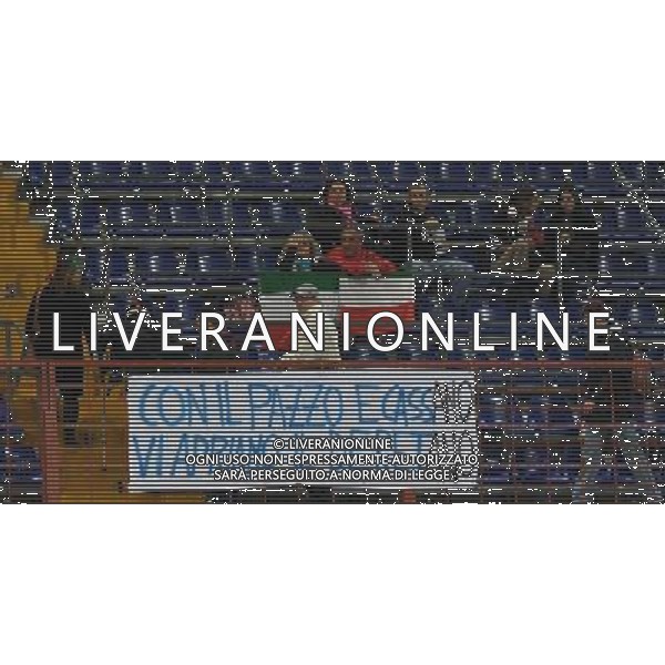 Qualificazioni ai Campionati Europei UEFA EURO 2012 Gruppo C Genova - 12.10.2010 Italia-Serbia Nella Foto:Striscione tifosi ialiani /Ph.Vitez-Ag. Aldo Liverani