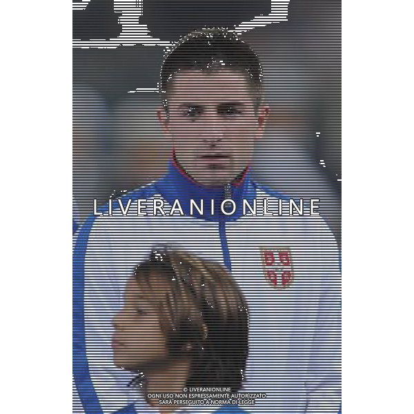 Qualificazioni ai Campionati Europei UEFA EURO 2012 Gruppo C Genova - 12.10.2010 Italia-Serbia Nella Foto:Zoran TOSIC /Ph.Vitez-Ag. Aldo Liverani