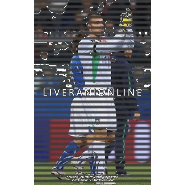 Qualificazioni ai Campionati Europei UEFA EURO 2012 Gruppo C Genova - 12.10.2010 Italia-Serbia Nella Foto:Emiliano VIVIANO /Ph.Vitez-Ag. Aldo Liverani