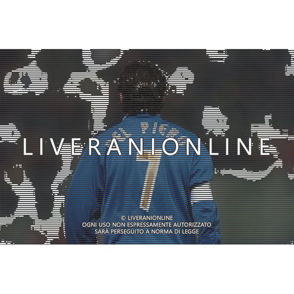 Palermo 18/02/2004 Italia-Repubblica Ceca Amichevole Nazionale nella foto Alessandro Del Piero* Agenzia Aldo liverani