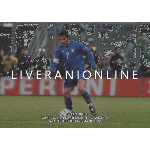 Palermo 18/02/2004 Italia-Repubblica Ceca Amichevole Nazionale nella foto Alessandro Del Piero* Agenzia Aldo liverani