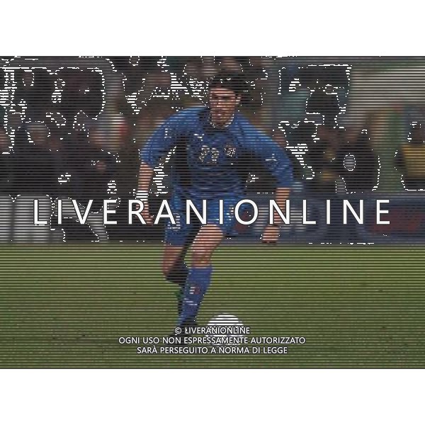 Palermo 18/02/2004 Italia-Repubblica Ceca Amichevole Nazionale nella foto Marco Delvecchio* Agenzia Aldo liverani