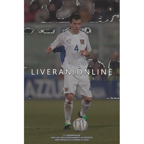 Palermo 18/02/2004 Italia-Repubblica Ceca Amichevole Nazionale nella foto Galasek Tomas* Agenzia Aldo liverani