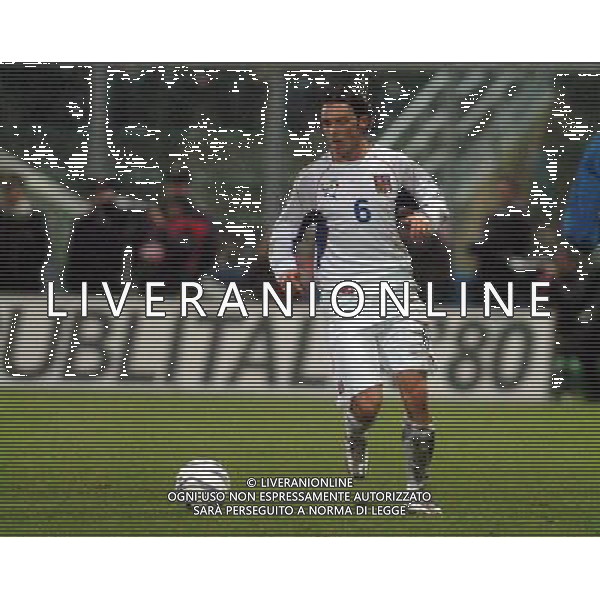 Palermo 18/02/2004 Italia-Repubblica Ceca Amichevole Nazionale nella foto Jankulovski marek* Agenzia Aldo liverani