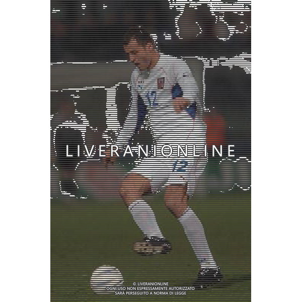 Palermo 18/02/2004 Italia-Repubblica Ceca Amichevole Nazionale nella foto Lokvenc Vratislav* Agenzia Aldo liverani