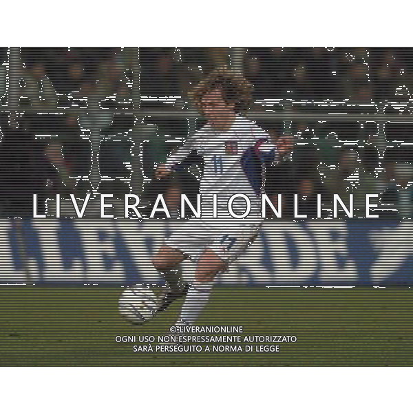 Palermo 18/02/2004 Italia-Repubblica Ceca Amichevole Nazionale nella foto Pavel Nedved* Agenzia Aldo liverani