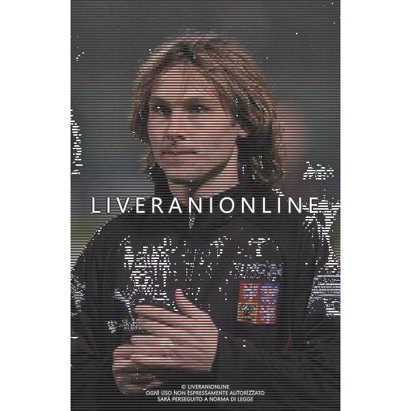 Palermo 18/02/2004 Italia-Repubblica Ceca Amichevole Nazionale nella foto Pavel Nedved* Agenzia Aldo liverani
