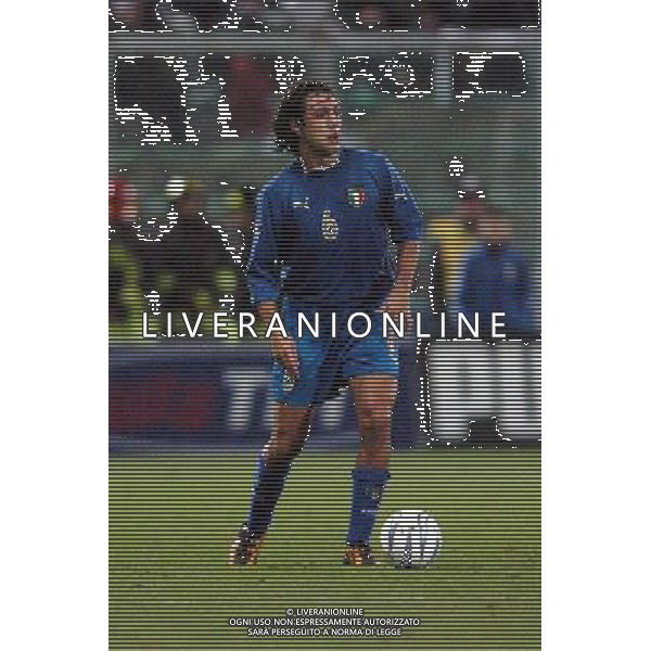 Palermo 18/02/2004 Italia-Repubblica Ceca Amichevole Nazionale nella foto Alessandro Nesta* Agenzia Aldo liverani