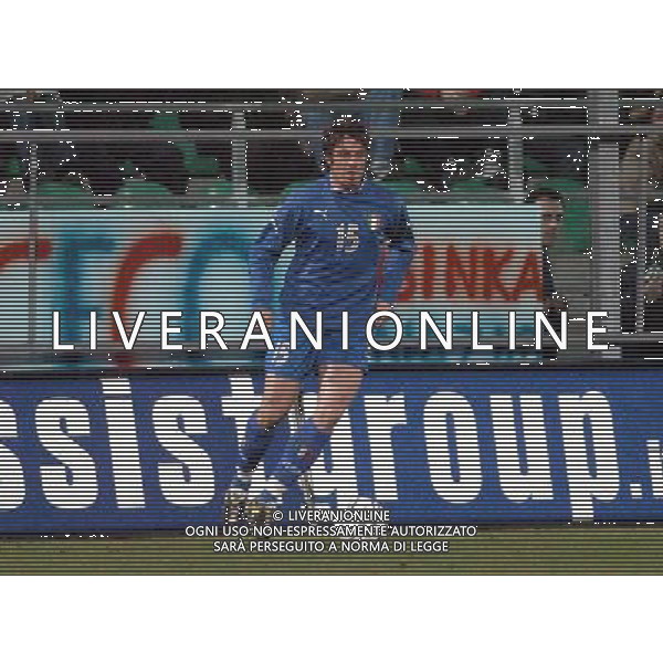 Palermo 18/02/2004 Italia-Repubblica Ceca Amichevole Nazionale nella foto Massimo Oddo* Agenzia Aldo liverani