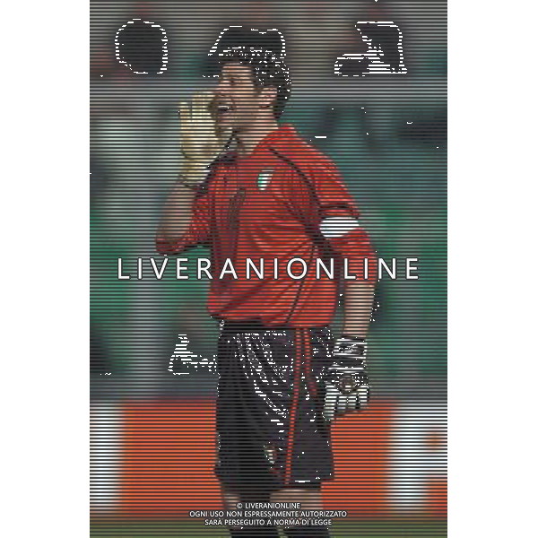 Palermo 18/02/2004 Italia-Repubblica Ceca Amichevole Nazionale nella foto francesco toldo* Agenzia Aldo liverani