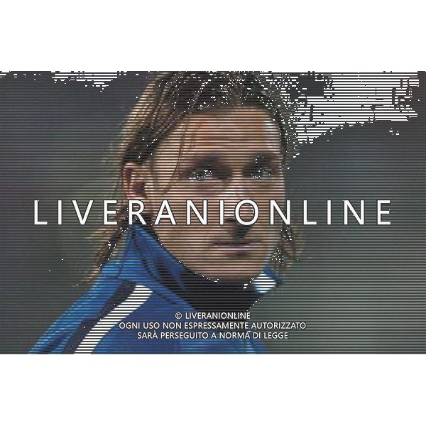 Palermo 18/02/2004 Italia-Repubblica Ceca Amichevole Nazionale nella foto francesco totti* Agenzia Aldo liverani