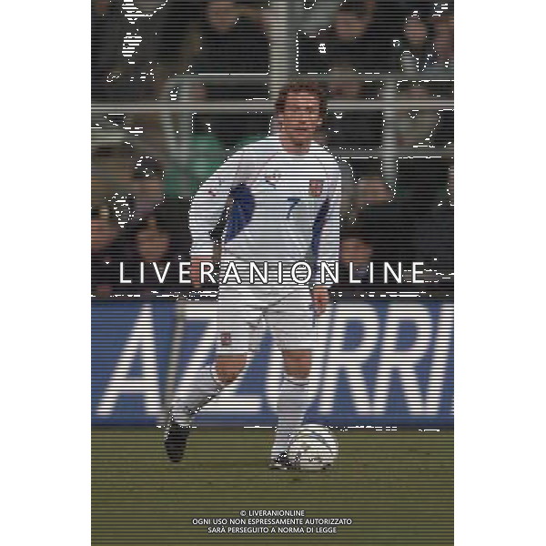 Palermo 18/02/2004 Italia-Repubblica Ceca Amichevole Nazionale nella foto Tyce Roman* Agenzia Aldo liverani