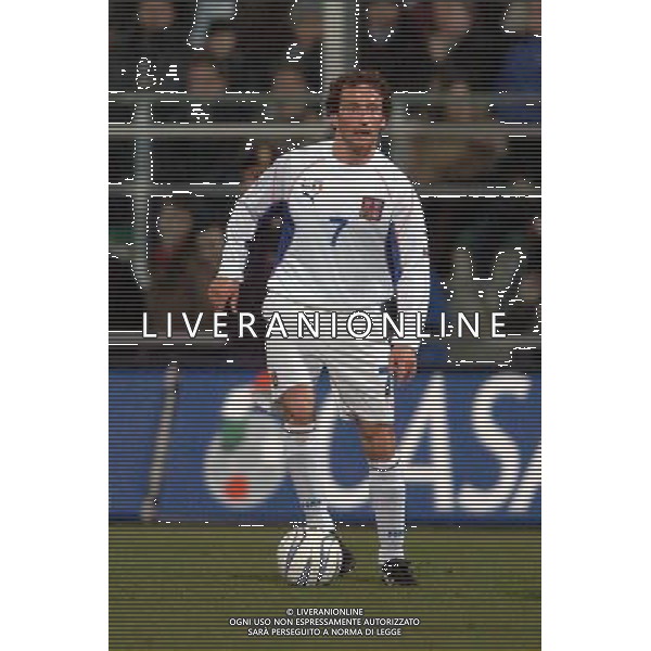 Palermo 18/02/2004 Italia-Repubblica Ceca Amichevole Nazionale nella foto Tyce Roman* Agenzia Aldo liverani