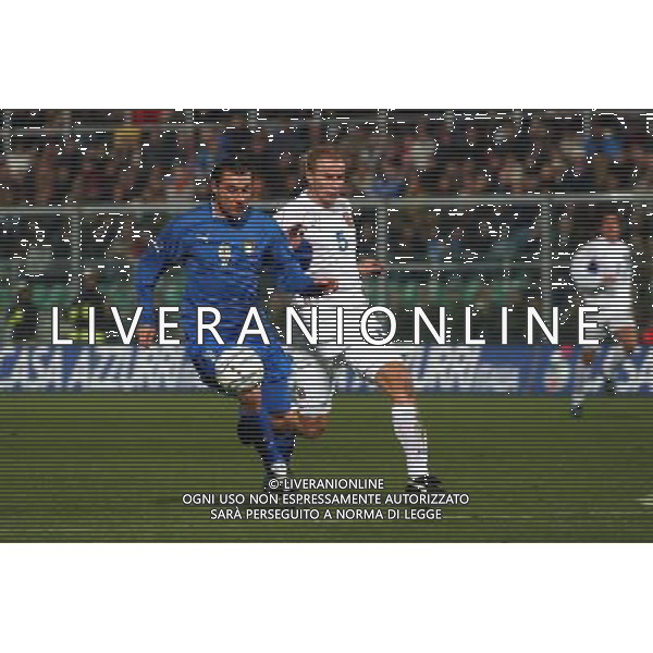 Palermo 18/02/2004 Italia-Repubblica Ceca Amichevole Nazionale nella foto christian vieri e bolf rene* Agenzia Aldo liverani