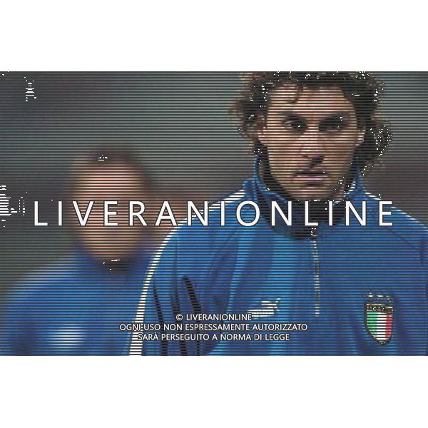 Palermo 18/02/2004 Italia-Repubblica Ceca Amichevole Nazionale nella foto christian vieri* Agenzia Aldo liverani