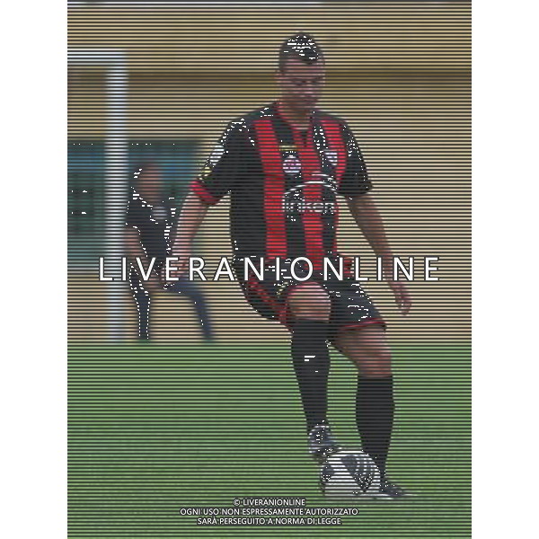 10-10-10 gela: gela - foggia - lega pro nella foto: RIGIONE Michele ©GIUSEPPE SERGI - ALDO LIVERANI 