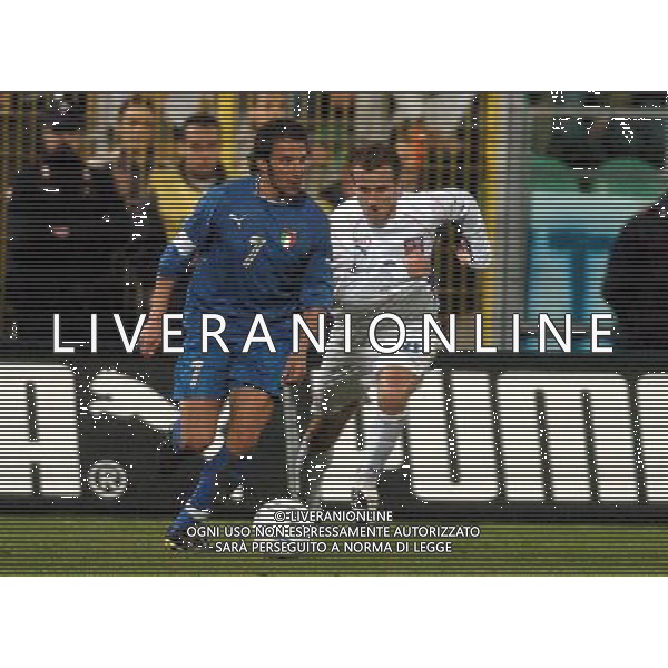 PALERMO 18/02/04 AMICHEVOLE ITALIA-REPUBBLICA CECA nella foto del piero alessandro ph gigi arcaini/ag.aldo liverani