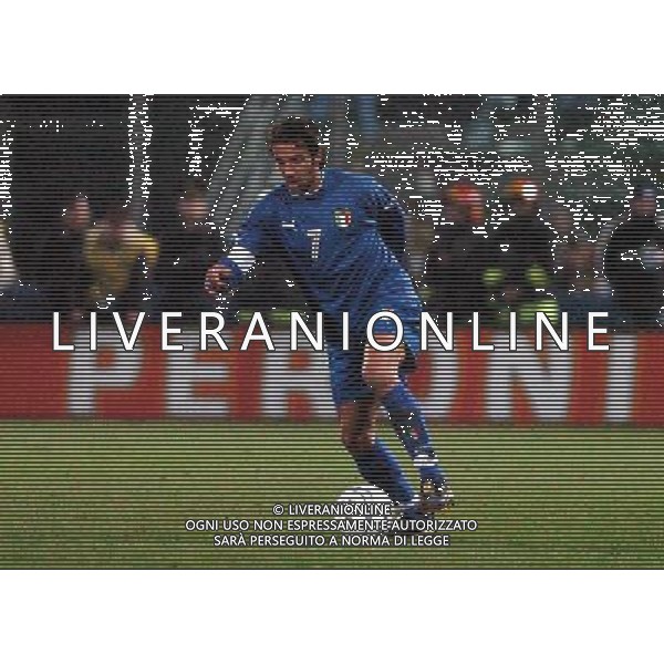 PALERMO 18/02/04 AMICHEVOLE ITALIA-REPUBBLICA CECA nella foto del piero alessandro ph gigi arcaini/ag.aldo liverani