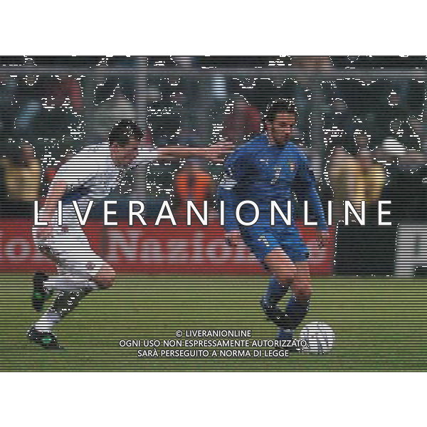 PALERMO 18/02/04 AMICHEVOLE ITALIA-REPUBBLICA CECA nella foto del piero alessandro ph gigi arcaini/ag.aldo liverani