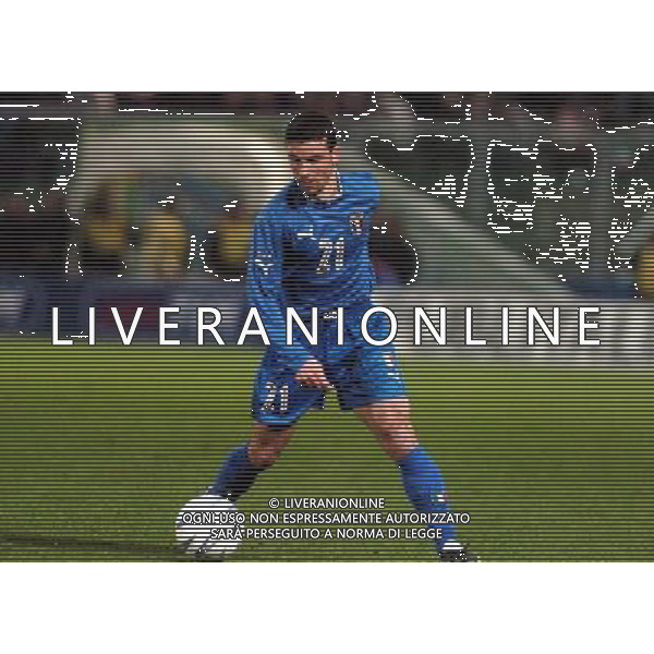 PALERMO 18/02/04 AMICHEVOLE ITALIA-REPUBBLICA CECA nella foto di natale antonio ph gigi arcaini/ag.aldo liverani