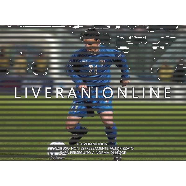 PALERMO 18/02/04 AMICHEVOLE ITALIA-REPUBBLICA CECA nella foto di natale antonio ph gigi arcaini/ag.aldo liverani