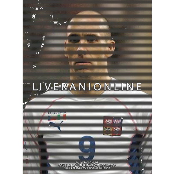 PALERMO 18/02/04 AMICHEVOLE ITALIA-REPUBBLICA CECA nella foto koller jan ph gigi arcaini/ag.aldo liverani