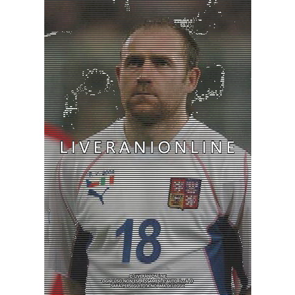 PALERMO 18/02/04 AMICHEVOLE ITALIA-REPUBBLICA CECA nella foto stajner ph gigi arcaini/ag.aldo liverani