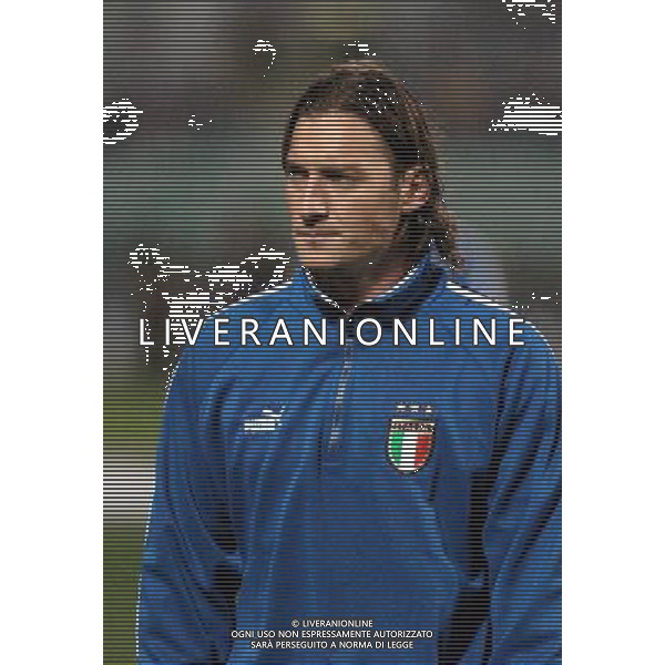 PALERMO 18/02/04 AMICHEVOLE ITALIA-REPUBBLICA CECA nella foto totti francesco ph gigi arcaini/ag.aldo liverani