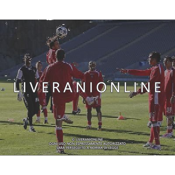 20101018: BRAGA, PORTUGAL - SC Braga vs FK Partizan: UEFA Champions League 2010/2011 Group H Round 3 PRE-MATCH. In picture: Braga players. Mossoro (with ball). PHOTO: Pedro Benavente/CITYFILES - Ag. Aldo Liverani sas ITALY ONLY BRAGA ( PORTOGALLO) - allenamento squadra calcio SC BRAGA prima dell\'incontro di Champions League contro il\'FK PARTIZAN di Belgrado