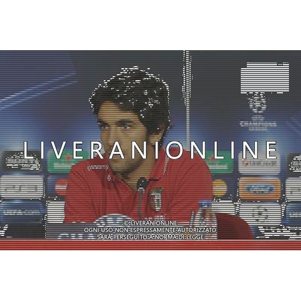 20101018: BRAGA, PORTUGAL - SC Braga vs FK Partizan: UEFA Champions League 2010/2011 Group H Round 3 PRE-MATCH Press Conference. In picture: calciatore SILVIO ( BRAGA). PHOTO: Pedro Benavente/CITYFILES - ag. Aldo Liverani sas ITALY ONLY CONFERENZA STAMPA SC BRAGA 