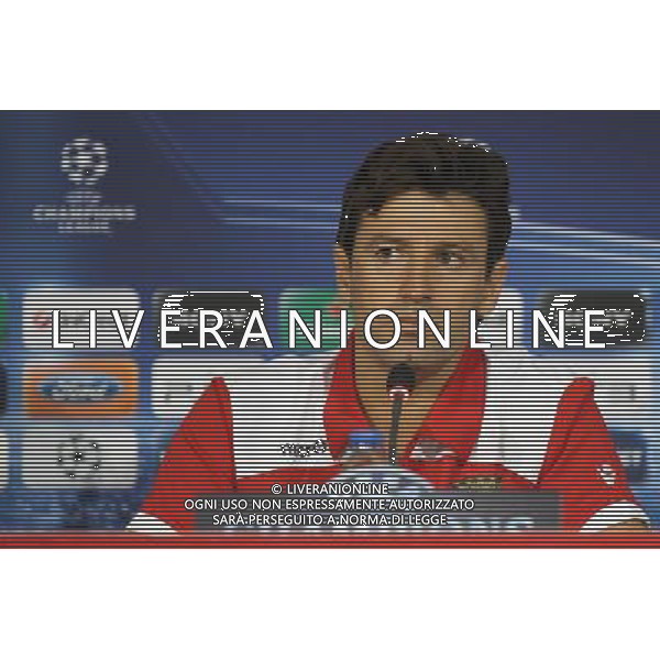 20101018: BRAGA, PORTUGAL - SC Braga vs FK Partizan: UEFA Champions League 2010/2011 Group H Round 3 PRE-MATCH Press Conference. In picture: allenatore Domingos Paciencia ( BRAGA). PHOTO: Pedro Benavente/CITYFILES - ag. Aldo Liverani sas ITALY ONLY CONFERENZA STAMPA SC BRAGA 