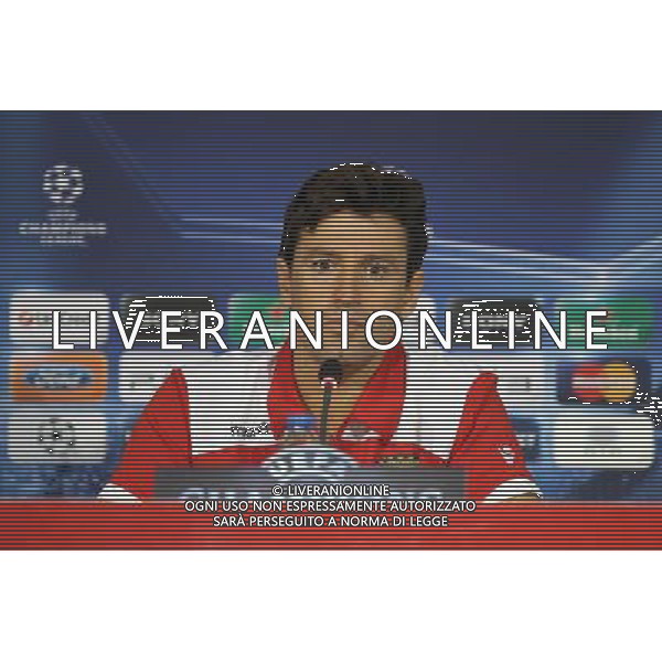 20101018: BRAGA, PORTUGAL - SC Braga vs FK Partizan: UEFA Champions League 2010/2011 Group H Round 3 PRE-MATCH Press Conference. In picture: allenatore Domingos Paciencia ( BRAGA). PHOTO: Pedro Benavente/CITYFILES - ag. Aldo Liverani sas ITALY ONLY CONFERENZA STAMPA SC BRAGA 