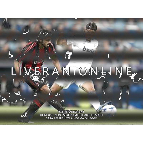REAL MADRID - MILAN CHAMPIONS LEAGUE 19/10/2010 NELLA FOTO Sami Khedira e Gennaro Gattuso ©ALTERPHOTOS/Alvaro Hernandez / ALFAQUI / AGENZIA ALDO LIVERANI SAS - ITALY ONLY - EDITORIAL USE ONLY