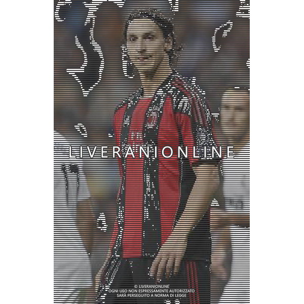 REAL MADRID - MILAN CHAMPIONS LEAGUE 19/10/2010 NELLA FOTO Zlatan Ibrahimovic ©Cesar Cebolla / ALFAQUI/ AGENZIA ALDO LIVERANI SAS - ITALY ONLY - EDITORIAL USE ONLY