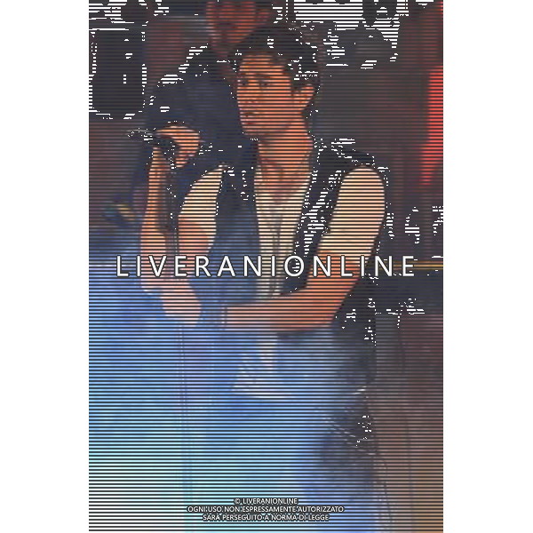 MILANO 19-10-2010 SPETTACOLO - TRASMISSIONE TV \'X-FACTOR\' - ENRIQUE IGLESIAS AGENZIA ALDO LIVERANI SAS