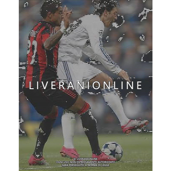 REAL MADRID-MILAN CHAMPIONS LEAGUE 19/10/2010 NELLA FOTO Mesut Ozil -Kevin-Prince Boateng Photo: Cesar Cebolla / ALFAQUI/ALDO LIVERANI ONLY ITALY
