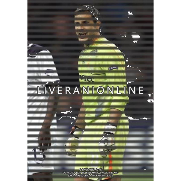 Inter - Tottenham Champions League 20/10/2010 nella foto carlo cudicini ©luzzani/Agenzia Aldo Liverani Sas