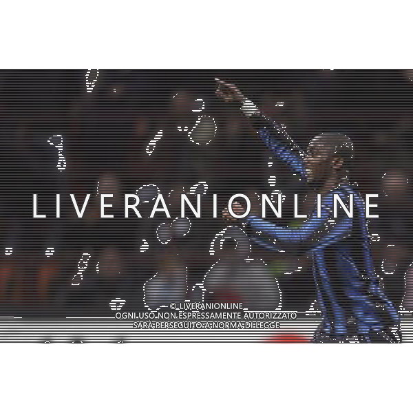 Inter - Tottenham Champions League 20/10/2010 nella foto esultanza dopo il gol di samuel eto\'o ©luzzani/Agenzia Aldo Liverani Sas